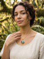 Zodiac Sign Pendant with Patina - Image 2