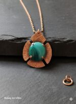 Organic Stone Statement Pendant
