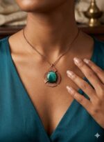 Organic Stone Statement Pendant - Image 3