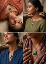 Organic Stone Statement Pendant - Image 2