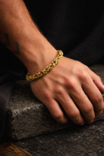 Handcrafted Brass Wired Bracelet