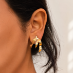Handcrafted Brass Earring