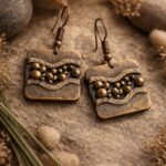 Handcrafted Copper Earrings
