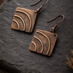 Handcrafted Copper Earrings