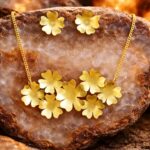 Handcrafted Brass Necklace Set