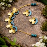 Handcrafted Copper Necklace Set (CHANDRA PUSHPA)