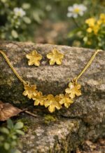 Handcrafted Brass Necklace Set