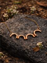 Handcrafted Copper Necklace Set