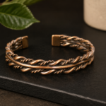 Handcrafted Copper Kada (MAYUREKHA)